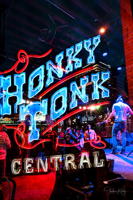 Honky Tonk Town print