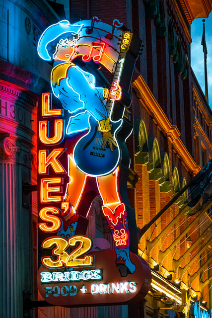 Luke's Lower Broadway print