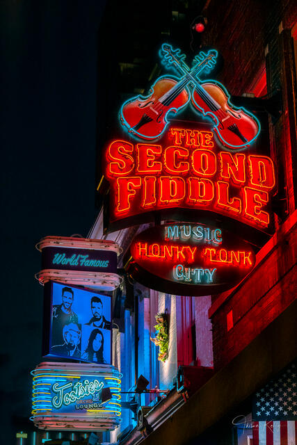 The Second Fiddle print