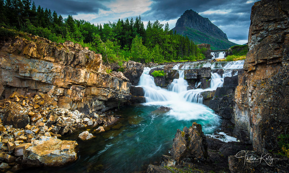 Triple Waterfall I print