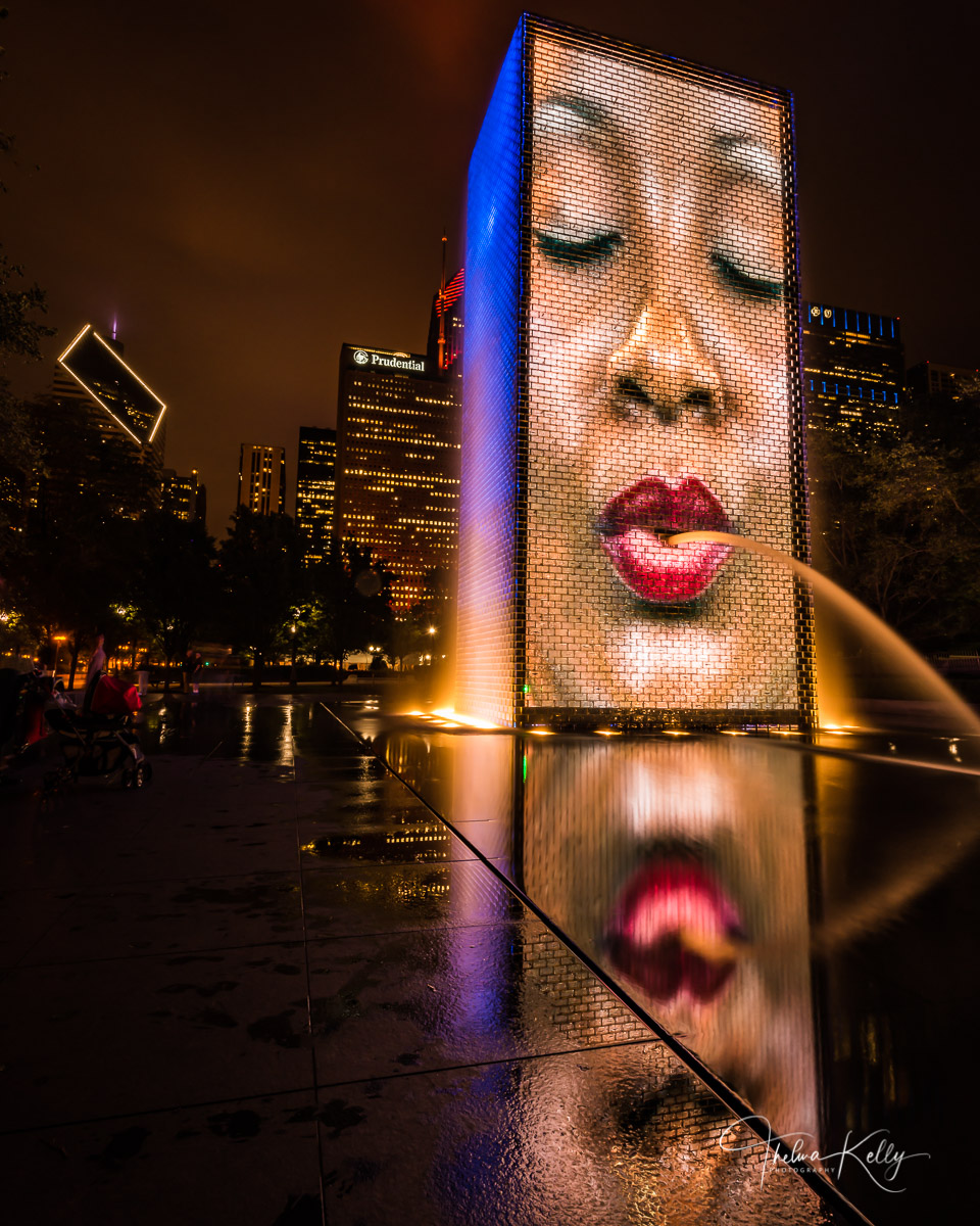 Blow Me A Kiss The Crown fountain in Chicago's Millennium Park is such a fun piece of interactive artwork