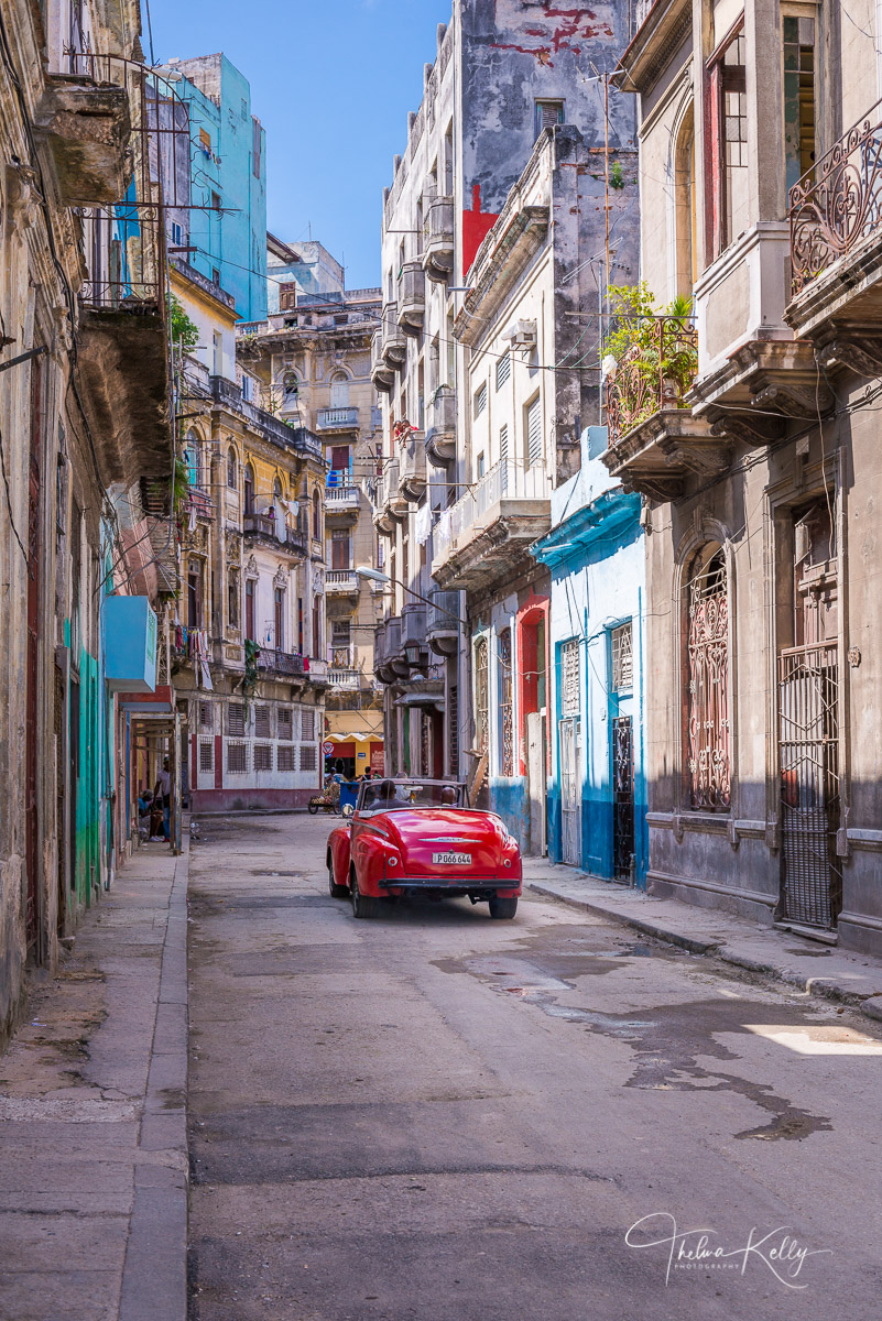 Just Cruisin' One of the many side streets in Havana
