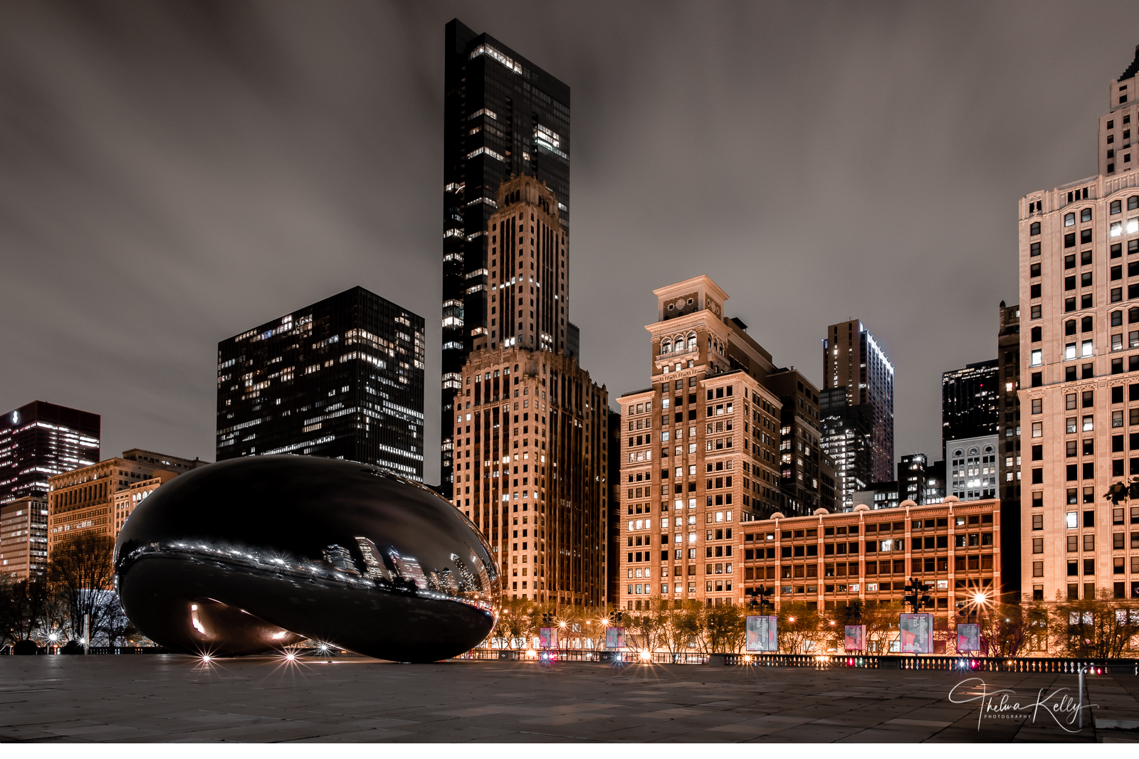 Midnight Bean A Limited Edition of 50 One of Chicago’s most recognizable and iconic locations, Cloudgate, also affectionately known as The...