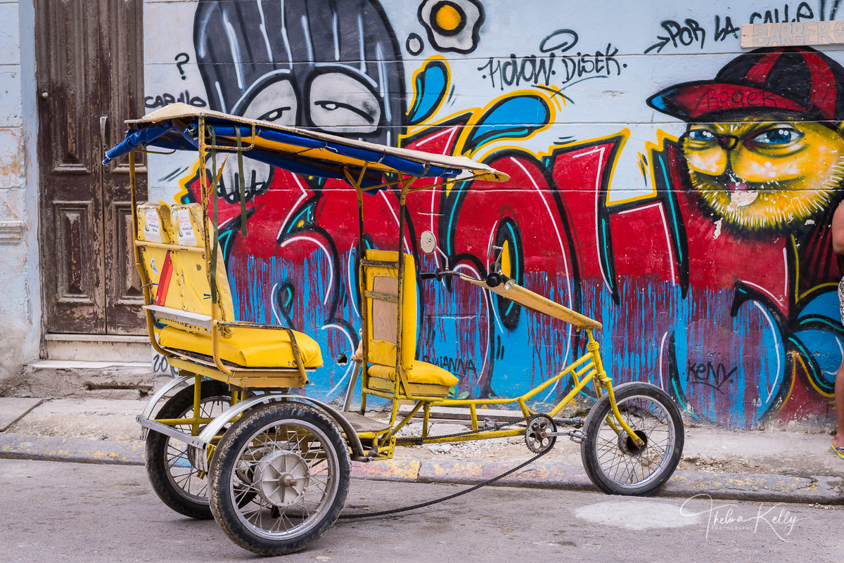 Wild Ride One of the most popular ways to get around Havana are on a bici-taxi